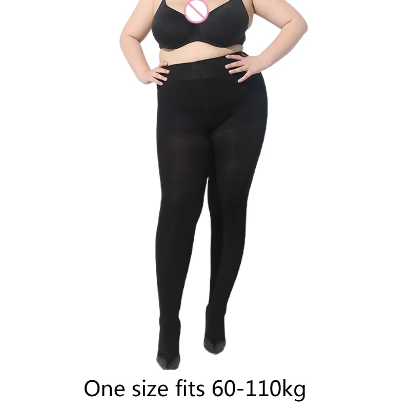 

Womens Opaque Black Tights with Wide Elastic Waistband 80D High Waist Shaping Pantyhose Stockings Hosiery