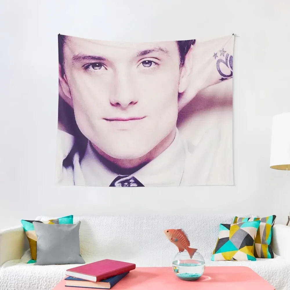 

Josh Hutcherson Whistle meme Tapestry Room Decorations Aesthetic Room Decor Tapestry