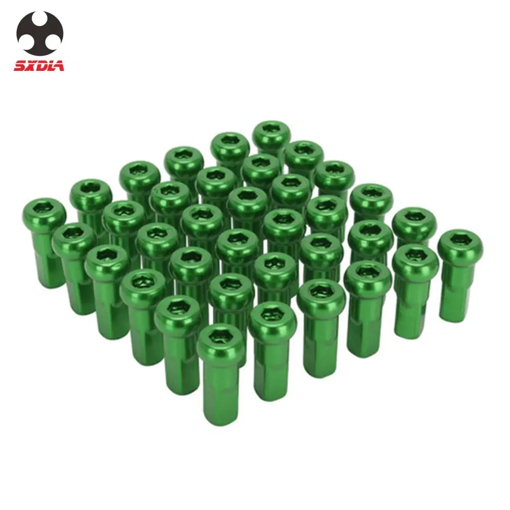 Motorcycle Aluminum 3.5mm 4mm 8g 9g Nipples For Front Rear 21" 19" 18" 17" Sopkes For HONDA CR CRF 250R 450R CRF250R CRF450R