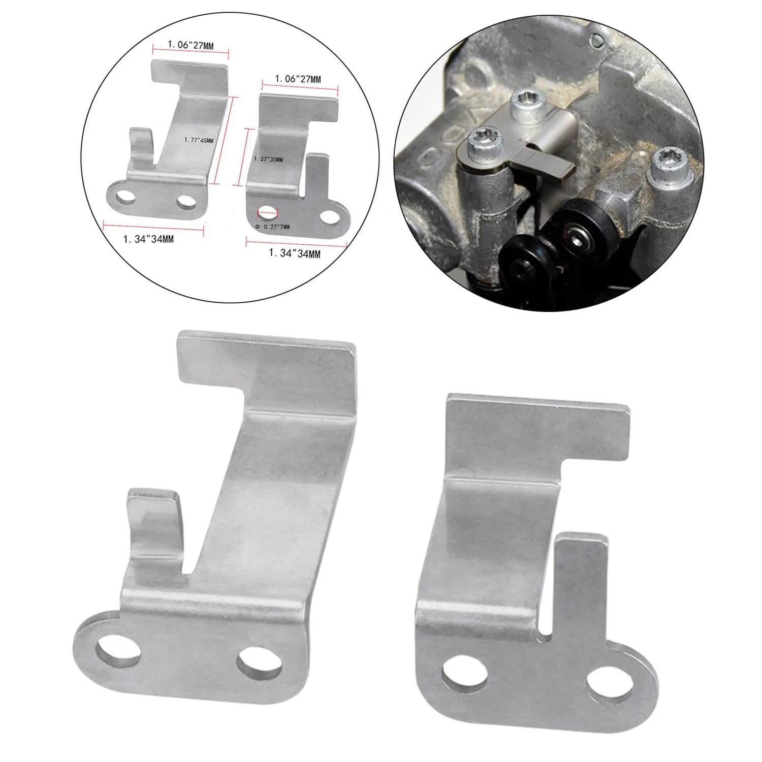 2pcs Intake Manifold Actuator P2015 Repair Kit 059129086 New For Audi Q7 2.7 3.0 TDI Car Replacement Accessories