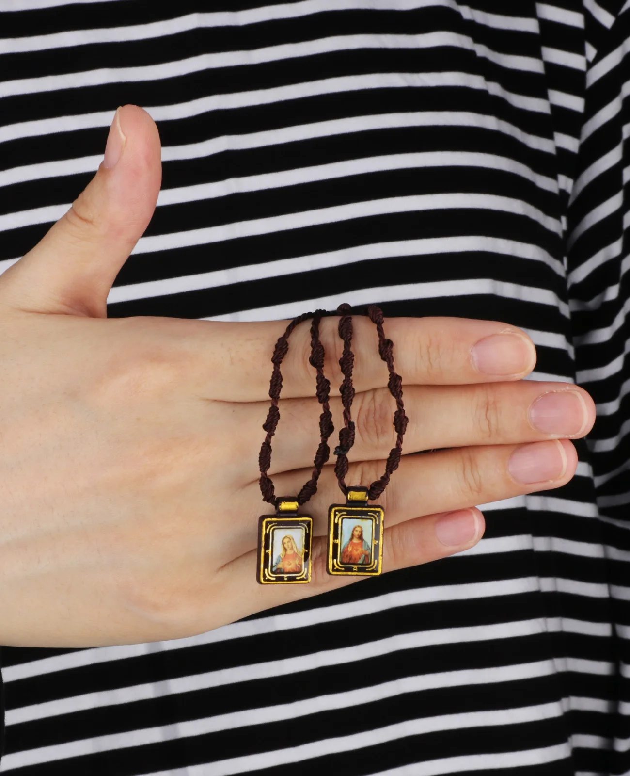 Immaculate Heart of Mary Necklace 4