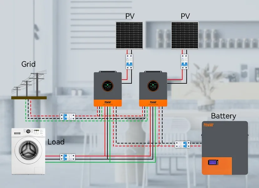 시유 파워미어 미국 주식 DDP 지원 병렬 5KW 110V/120V 최대 충전 전류 100A 순수 사인파 올인원 태양광 인버터
