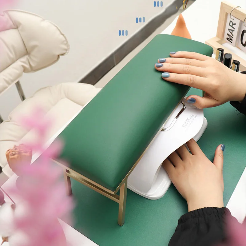 Marble Nail Hand Rest Set Nail Cushion Pillow Manicure Stand Are Rest for Nails Table Manicure Table Mat