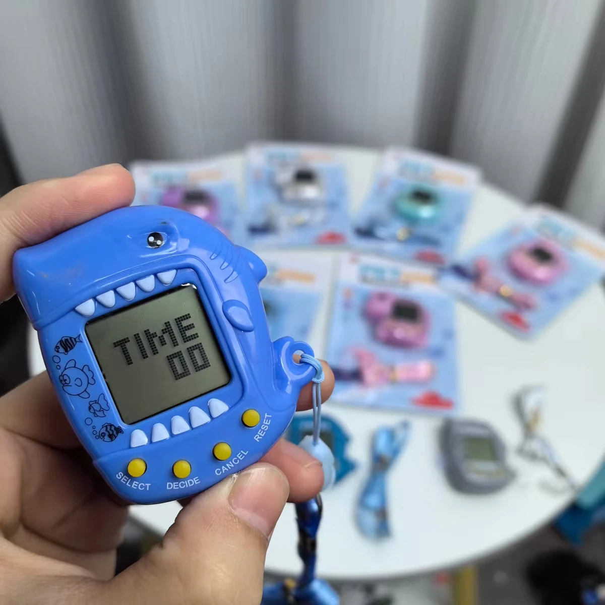 Mini Tamagotchi Virtual Transparent Electronic Pets Handheld Training Game Nostalgic 168Pets Pet Machiner Funny Toys Gifts 1Pack 4