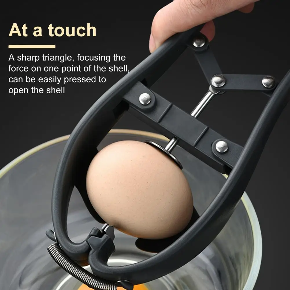 Egg Shell Opener Egg Cracker Tool Hard Boiled Peeler Fish-Shaped Design Kitchen Gadget for Quail Eggs And Baking