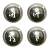 Funny Adult Humor Signal Golf Ball Marker Alignment Tool Stainless Steel Models Ball Line Template Alignment Training Aids Tool 2