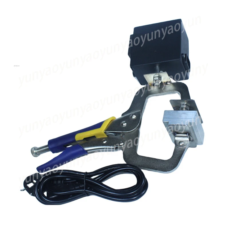 220V 500W 휴대용 핫 스탬핑 기계, 사이클 몰드 번호 변경 가능 엠보싱 도구 (가죽 로고 인쇄용)