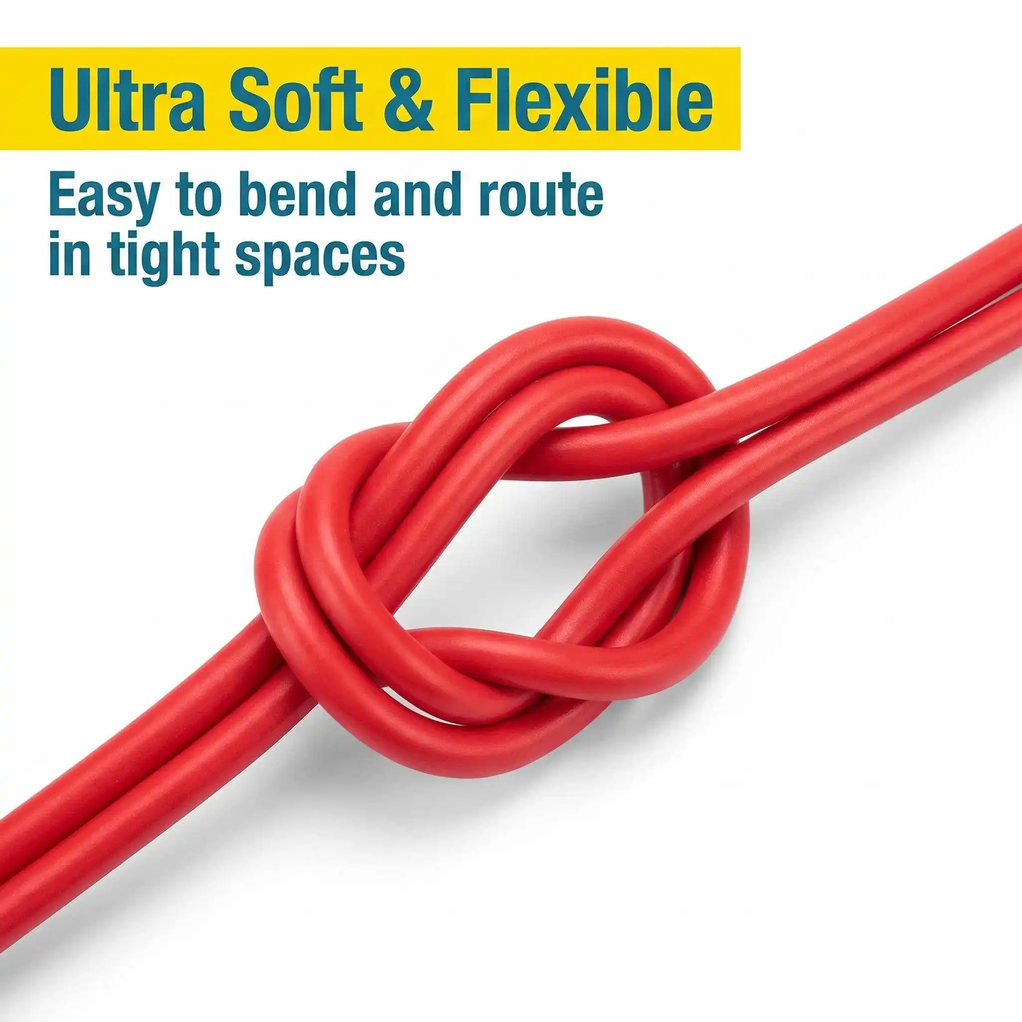 Fil de câblage silicone 24-18 AWG 5m pour modélisme