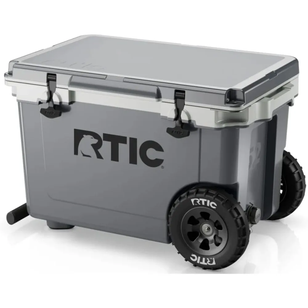 52 Quart Ultra-Light Wheeled Hard Cooler 1