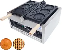 2 In 1 Waffle Sticks Maker 10 Yen Coin Waffle Maker Waffles on a Stick Maker Stainless Steel, 50-300℃ Temp Control, 5-min Timer 1