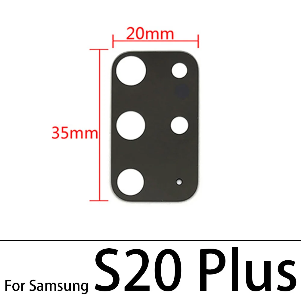 Premium Rear Camera Glass Lens with Adhesive for Samsung Galaxy Series
