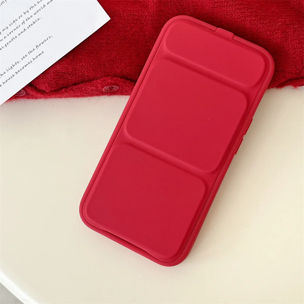 Premium Magnetic Fold Holder Phone Case - Full Protection Shockproof Stand Back Cover