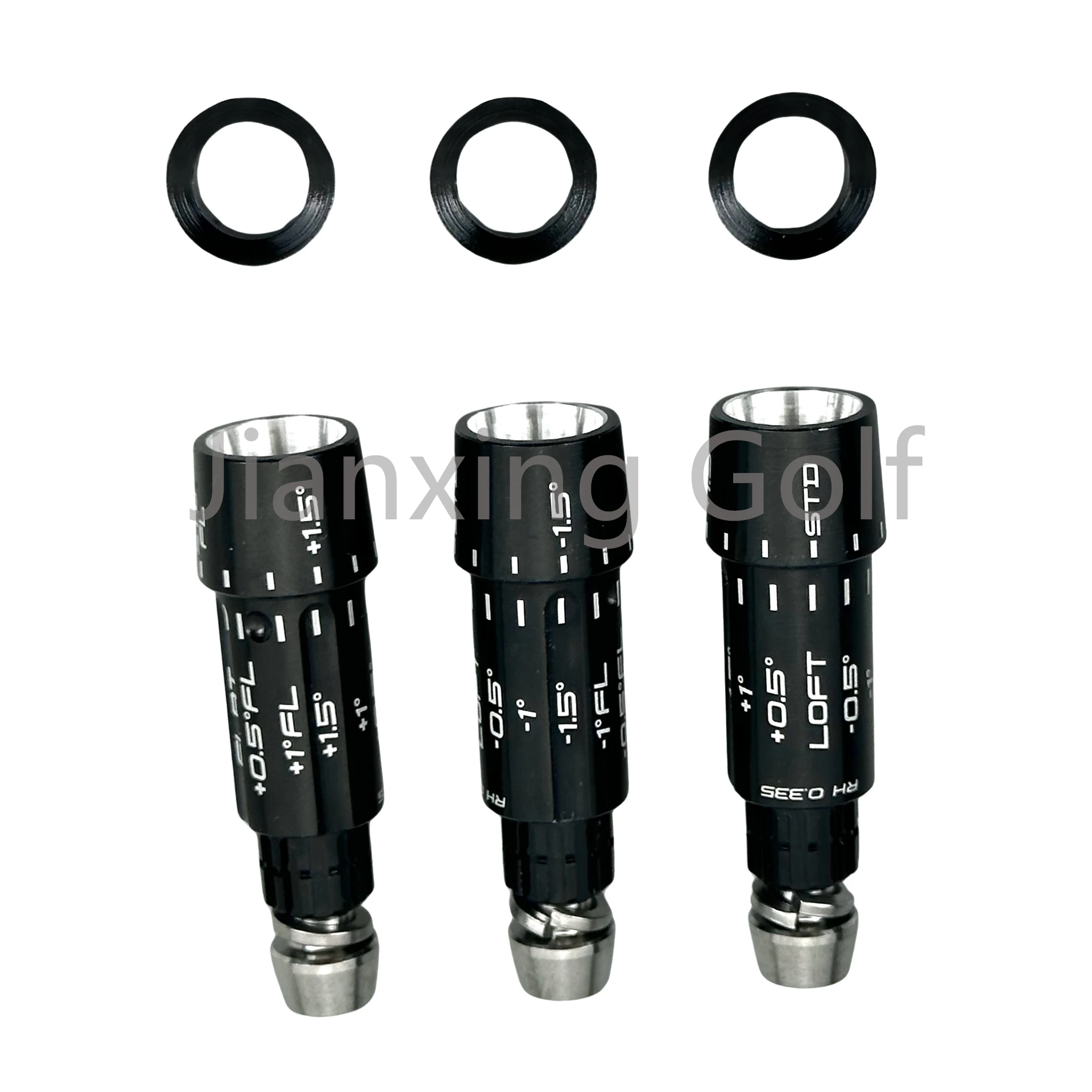 Golf Shaft Adapter Sleeve Replacement Fit Srixon ZXi Driver Fairway Wood Club Head Tip Size 0.335 and 0.350 3