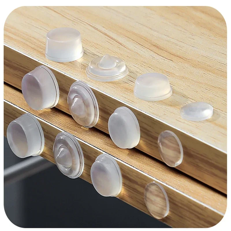 Self Adhesive Door Stopper Silicone Furniture Pads Cushion Protective Pads Clear Door Stops Rubber Damper er Cabinet Bumpers silicone furniture pads rubber furniture pads silicone door stoppers rubber door stoppers