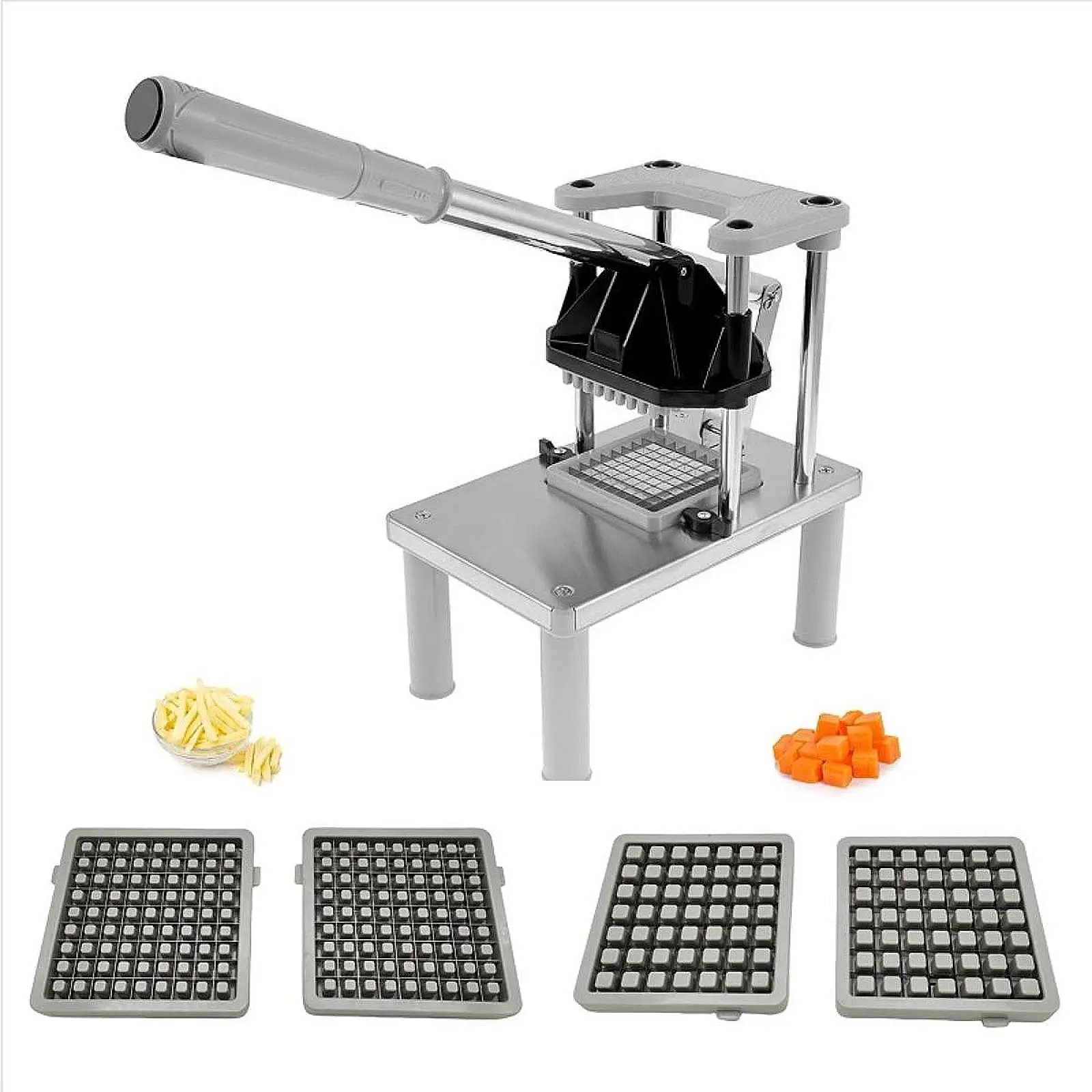 Vegetable Chopper Professional French Fry Cutter Onion Cabbage Cutter Multifunctional Vegetable Fruit for Tomato Lemon
