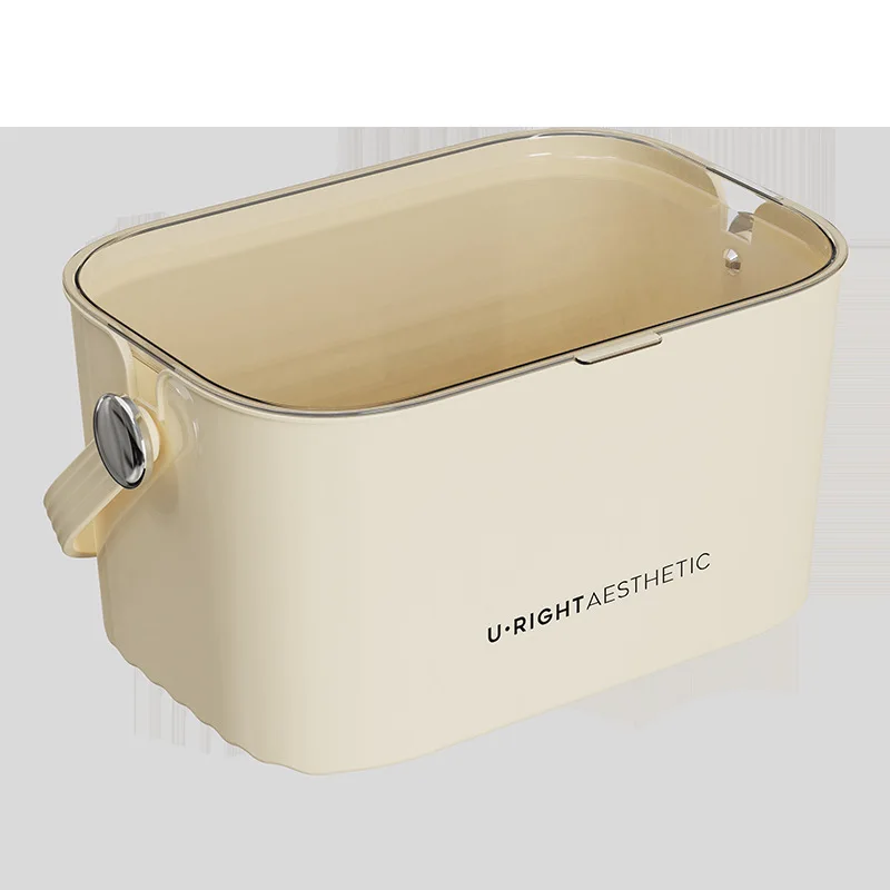 Bathroom Toiletries Storage Basket Cosmetics Underwear Basket Storage Household Minimalist Bathroom Box Transparent