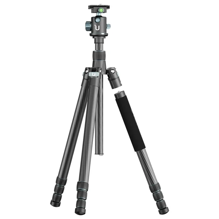 Ulanzi MT-61 탄소 섬유 경량 여행용 삼각대, 디지털 카메라 삼각대, 최고 품질의 카메라 스탠드, 최대 174cm