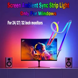 Smart RGB Ambient LED Strip Light for Dynamic Room Atmosphere and Decor