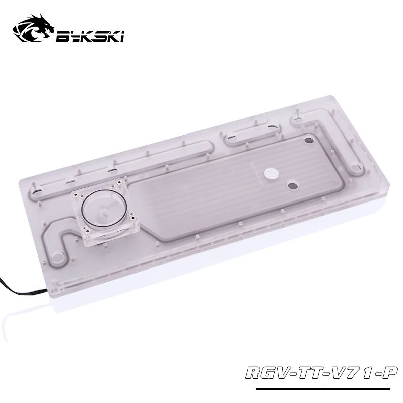 Uso Della Soluzione Del Canale Idrico Della Scheda Acrilica Bykski Per Thermaltake/Tt V71 Per Cpu Gpu Block/3Pin Rgb/Invece Del Serbatoio