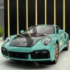 1:32 911 Turbo S Alloy Car Toy Model Metal Body Diecasts Super Sport Car with Pull Back Function Vehicle Toys for Children Gifts 1