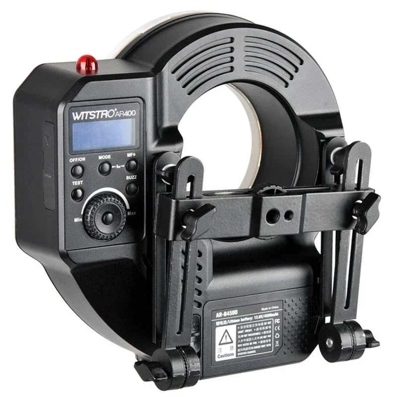 Godox Witstro AR400 400WS 200WS Flash Light Speedlite LED Ring Video Light With Li-ion Battery for C/N CD50 T03 2Y
