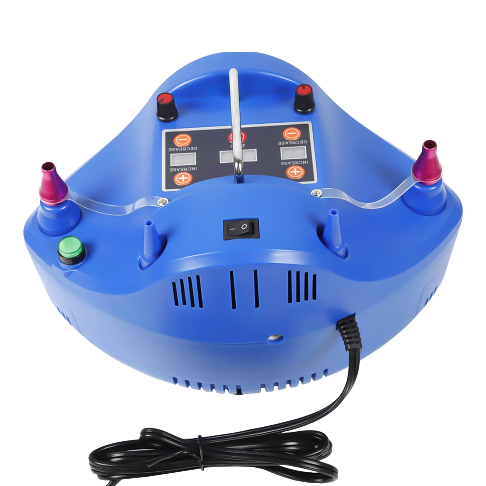 Automatisches Inflator Gebläse elektrischer Ballon quantitative Ballon Luftpumpe DC 220V 1200W vier Düsen Luft gebläse