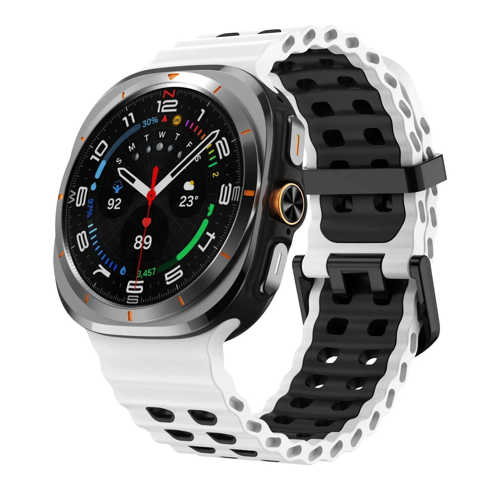 Marine Silicone Sport Band - Breathable Strap