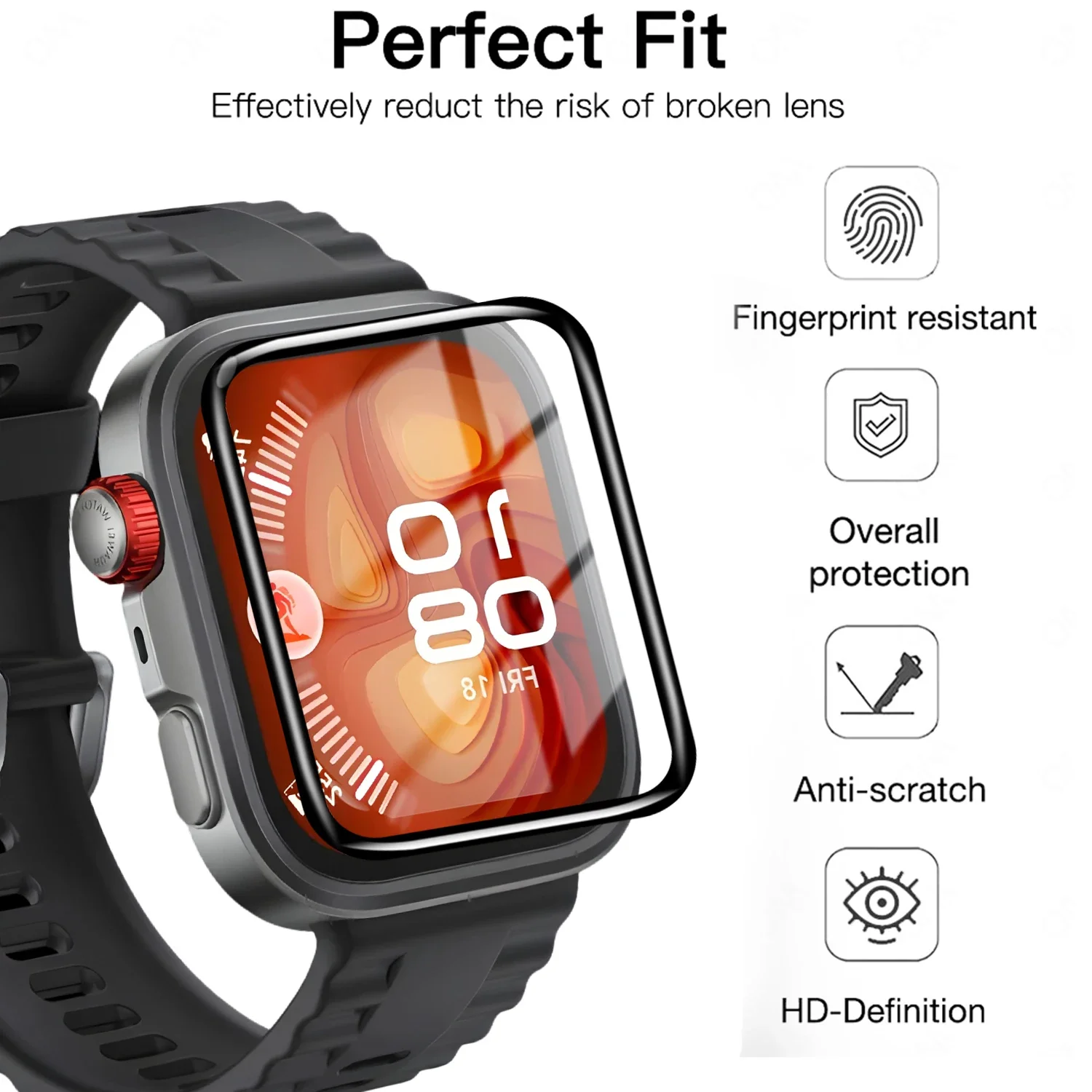 For Huawei Watch Fit4 Pro Fit3 Fit2 Flexible SmartWatch Screen Protector for Huawei Fit 2 3 4 Pro WatchES Soft Protective Film