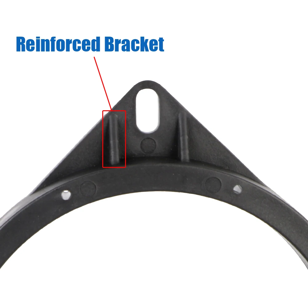 Universal Solid Horn Pad Plastic Auto Modified Horn Washer Adapter 2 Pcs Speaker Adapter Bracket Special Speaker Mount Mat audio speaker adapter,horn bracket