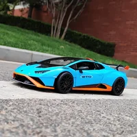 1:18 Lamborghini Huracan STO Supercar Diecast Car Model Toy Die Cast Model Car Collection Gifts For Adults Children G20 1
