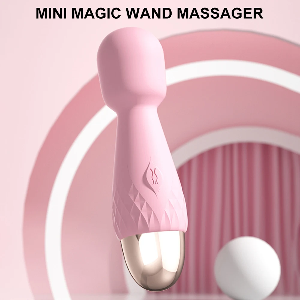 Mini bacchetta magica vibratori per donne stimolatore del clitoride AV Stick G spot massaggiatore masturbatore femminile giocattoli del sesso f_voghion.com