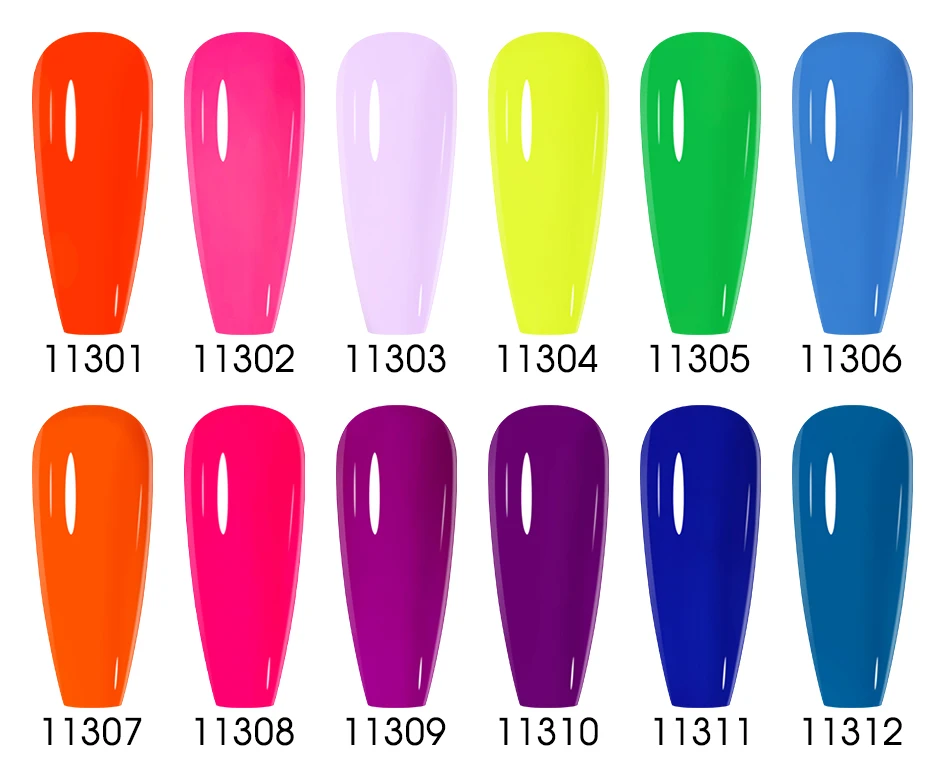 Description Picture 3 of itemNAILCO 15ml Black Series Nail Gel Polish 333 Colors Blue UV&LED Gel Varnish Nude Red Soak Off Semi Permanent UV Nail Gel Varnish