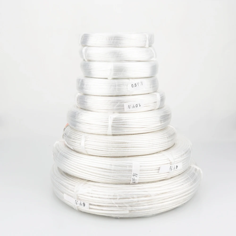 

10m High Purity Silver Plated 6N OCC Wire Copper Cable for Hifi Audio DIY Amplifier Headphone Speaker Cable