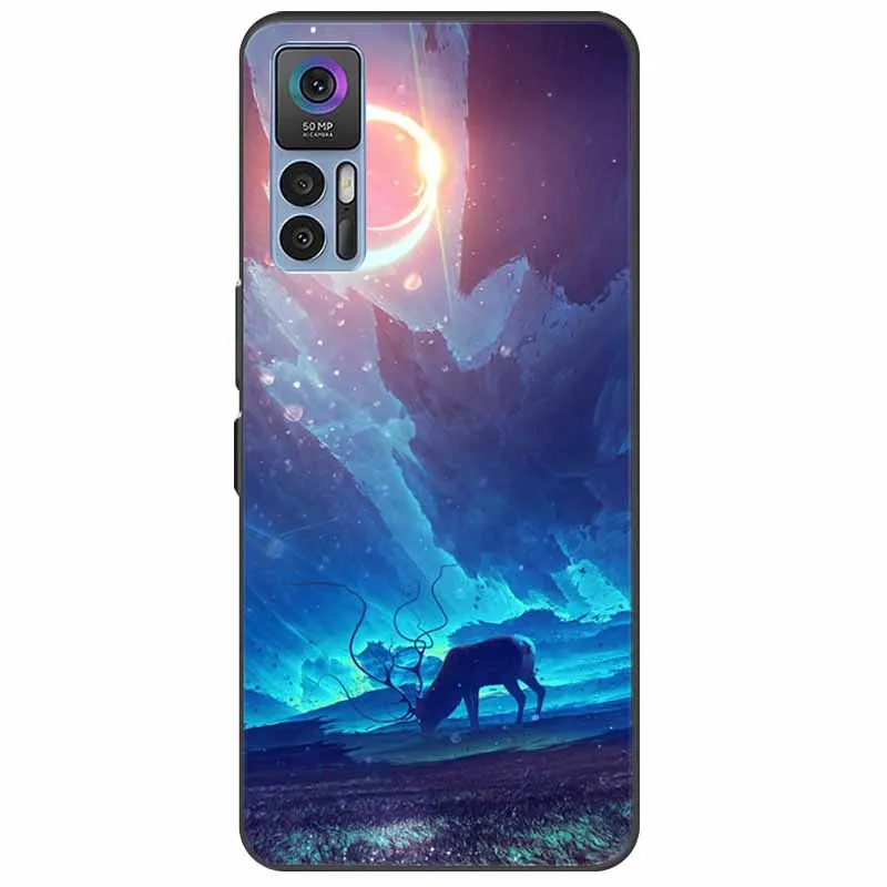 Shockproof Soft Silicone Cat TPU Back Cover
