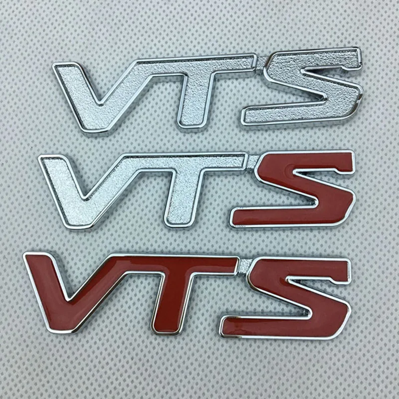 Vts Badge Emblem Decalcomania Adesivi Logo Per Citroen C2 C3 C4 Quatre Saxo Xsara Picasso Car Styling Accessori Per Auto