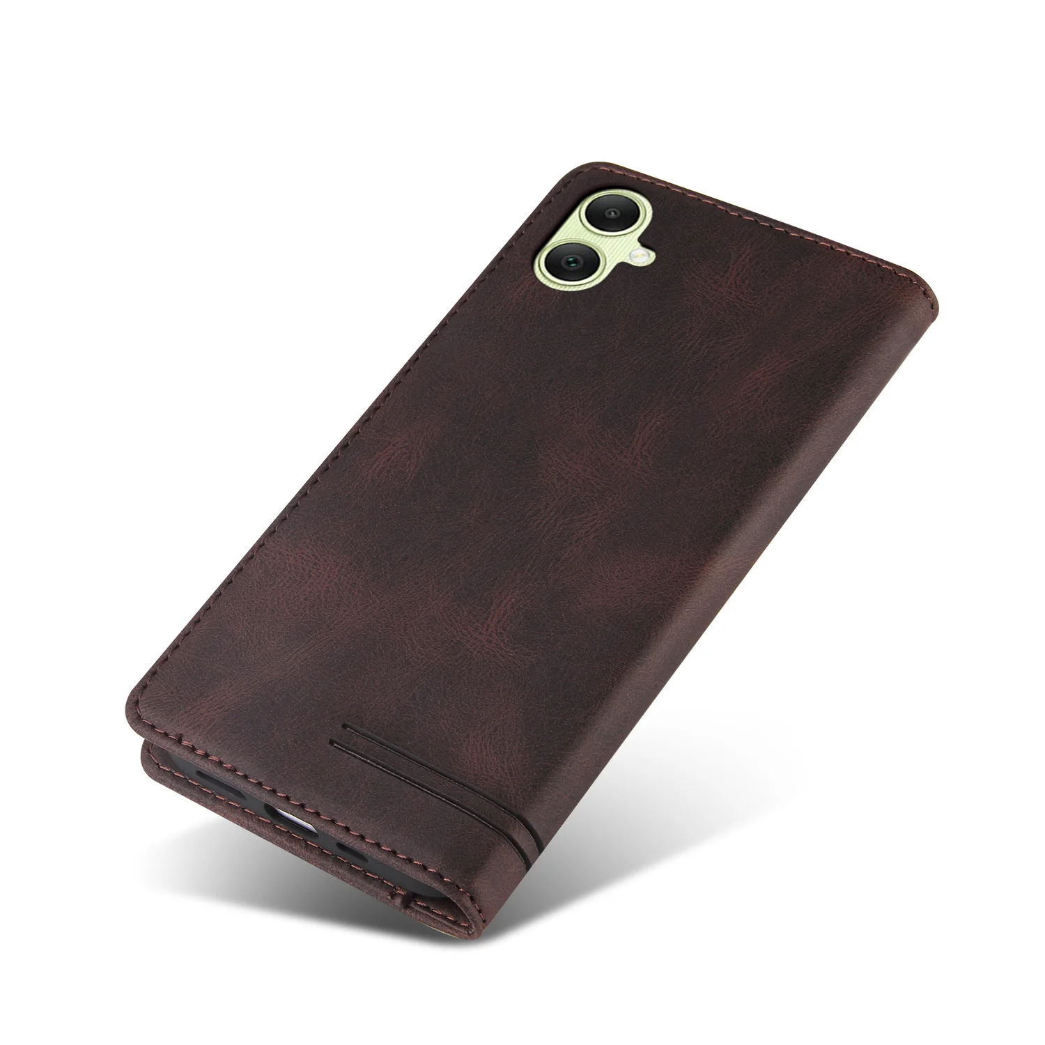 Ledertasche für Samsung A14 A34 A54 A13 A33 A53 A55 A17 A07 A36 A06 A26 A16 A56 Anti-Diebstahl RFID Flip Cover Galaxy A52 A32 A12 – Detail 7