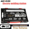 Portable Handheld Plastics Welding Machine Panel Crack Repairs Kit Thermal Cutting Hot Stapler Plastics Hole Repairing Tool Set 1