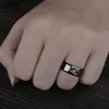 UAH Punk Scorpion Stainless Steel Male Retro Ring Scorpion Pattern Stainless Steel Titanium Rings for Men Jewelry 6