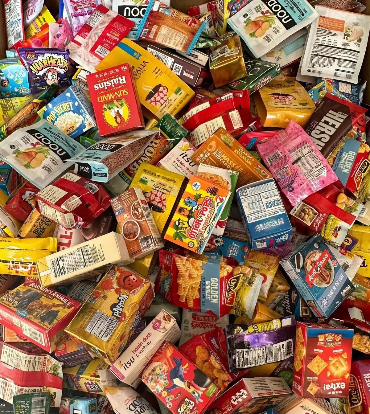 A Lot Of Different Styles Mini Empty Carton Mini Fake Toys mini Supermarket toys Carton Surprise  Mini Brands Fun Kids Gifts 3