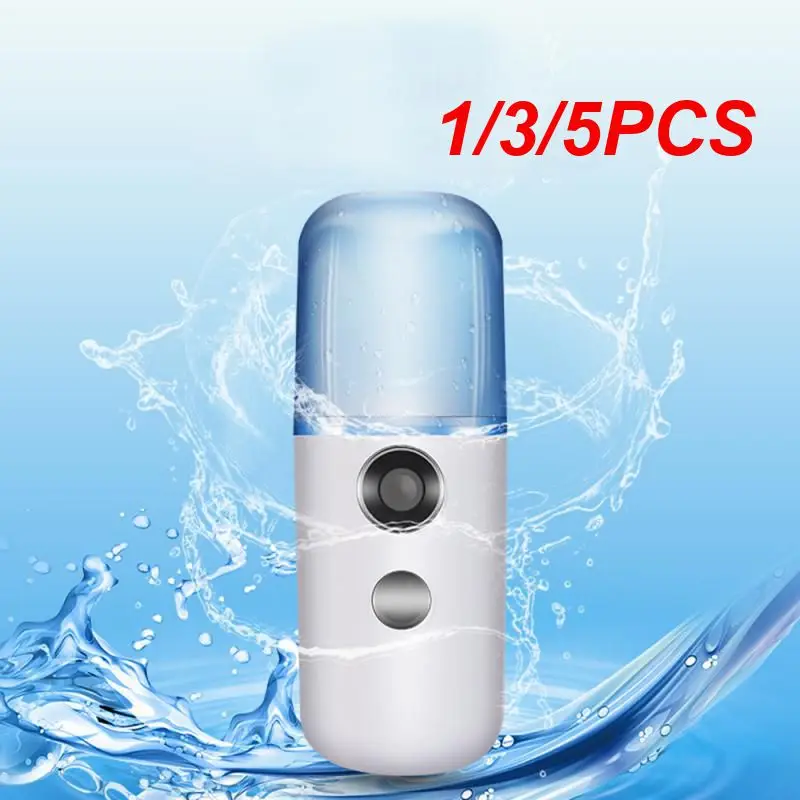 

1/3/5PCS Face Nano Mist Sprayer Mini Facial Humidifier Make Up Skin Moisturizing Hydration Nebulizer Hydrating Nano Spray