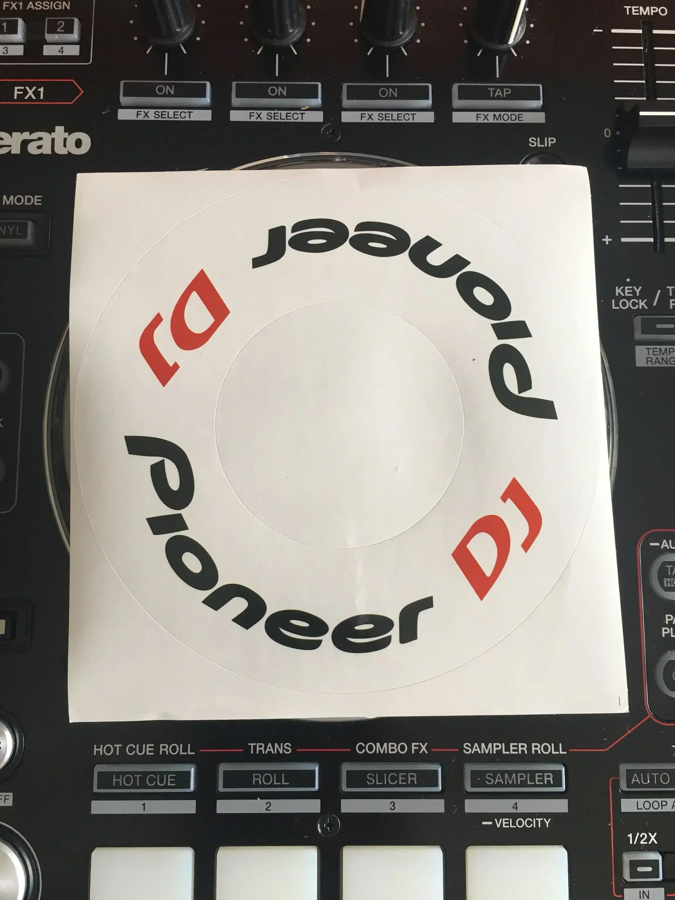 CDJ 2000 Ddj-RB 400 Sr SX Rx Flx6 Flx4 1000 Xdj-RR DJ 장비용 파이오니어 턴테이블 스티커 스킨