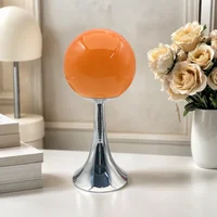 Glass Round Home Table Lamp Room Decoration Hotel Bedside Desk Lamps Girl Bedroom Atmosphere Lighting Night Light Desktop Lamp 1