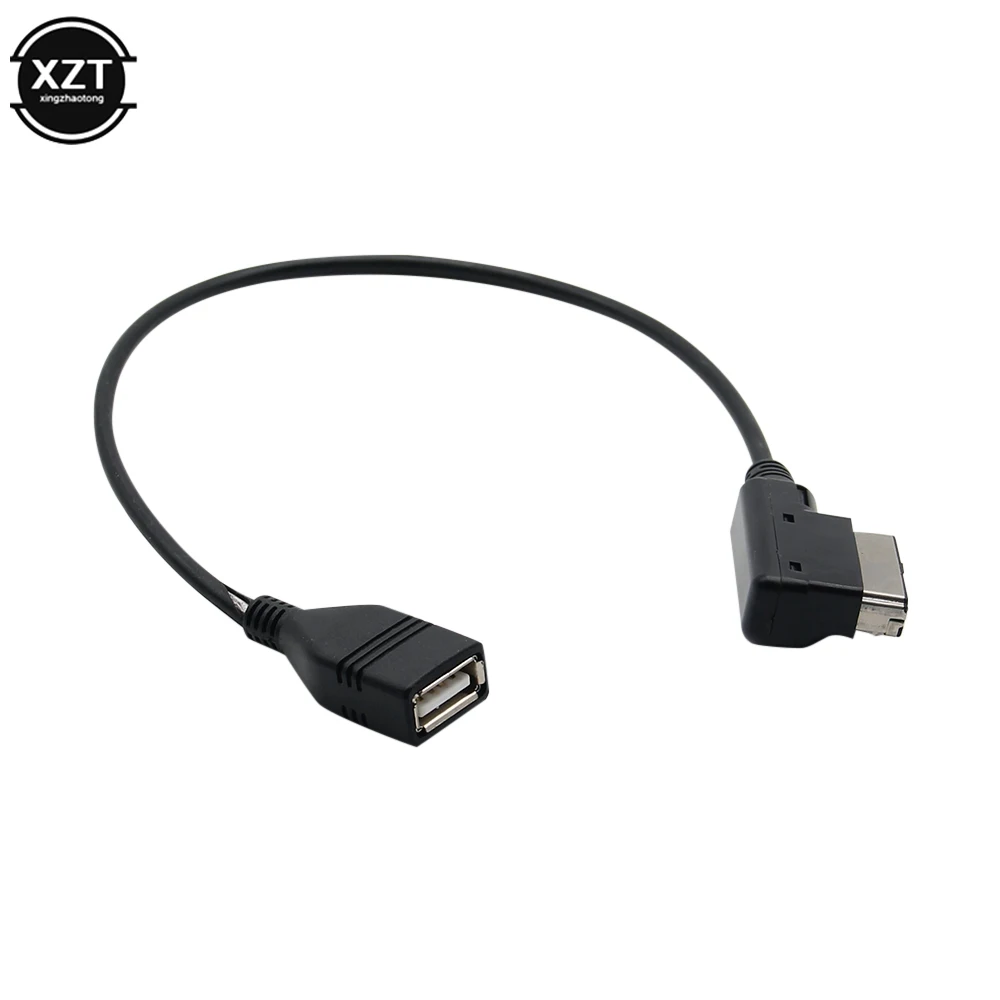 Premium AUX Media Interface USB Audio Adapter Cable for Mercedes Benz Car Accessories