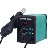 YIHUA 858D 700W 110/220V Hot Air Gun Soldering Station Rework Station Heat Gun SMT Solder Soldering Iron Welding Repair Tools 2