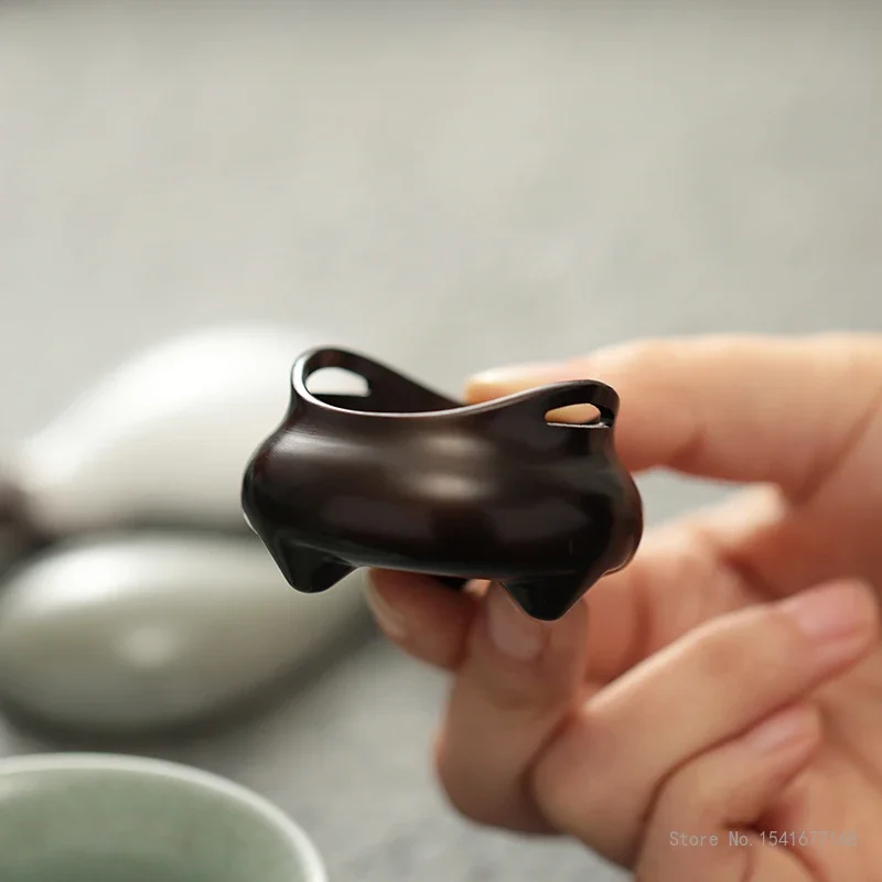 Creative Purple Brass Mini Line Incense Burner, Home Indoor, Sandalwood Vertical Incense Insertion, Retro, Small censer 3 cm 1Pc