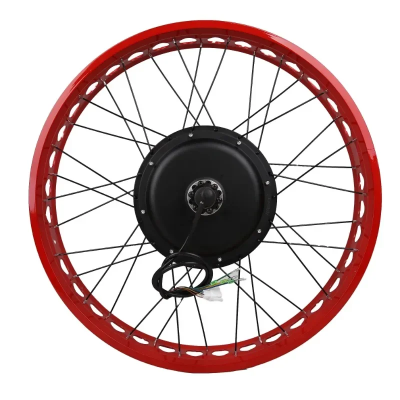 Electric Bicycle Conversion Kits, E-Cycle Ebike, Fat Tire Wheel Kit, Cheap Bike Parts, 48V, 3000W