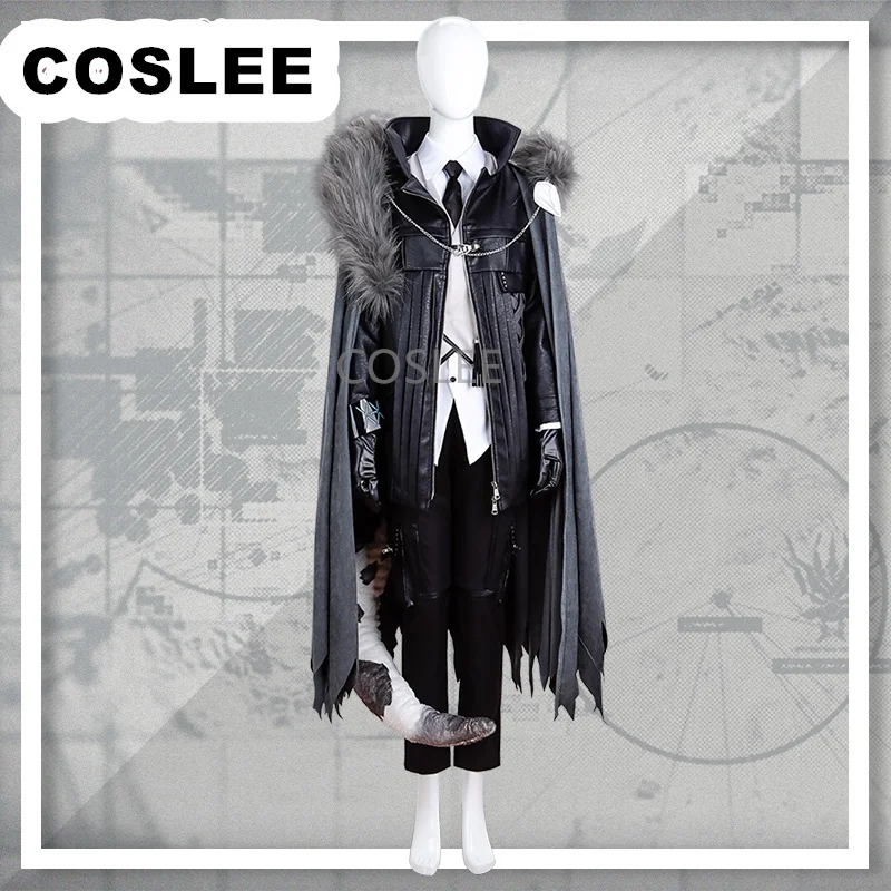 COSLEE-Costume de Cosplay Arknights Silveraging, Salle de Bain des Îles, Bel Uniforme de Skip, Tenue d'Halloween, Mode Unisexe