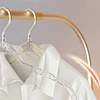 Transparent Coat Rack Light Luxury Non-Slip Space Saving Multipurpose Hanger Gold Dust Acrylic Home Organization And Storage 5