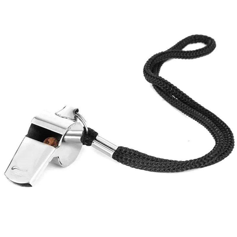 Stainless Steel Whistle Party Referee Sports School Football Rugby Dog Training A Trial-mouthed Whistle Referee