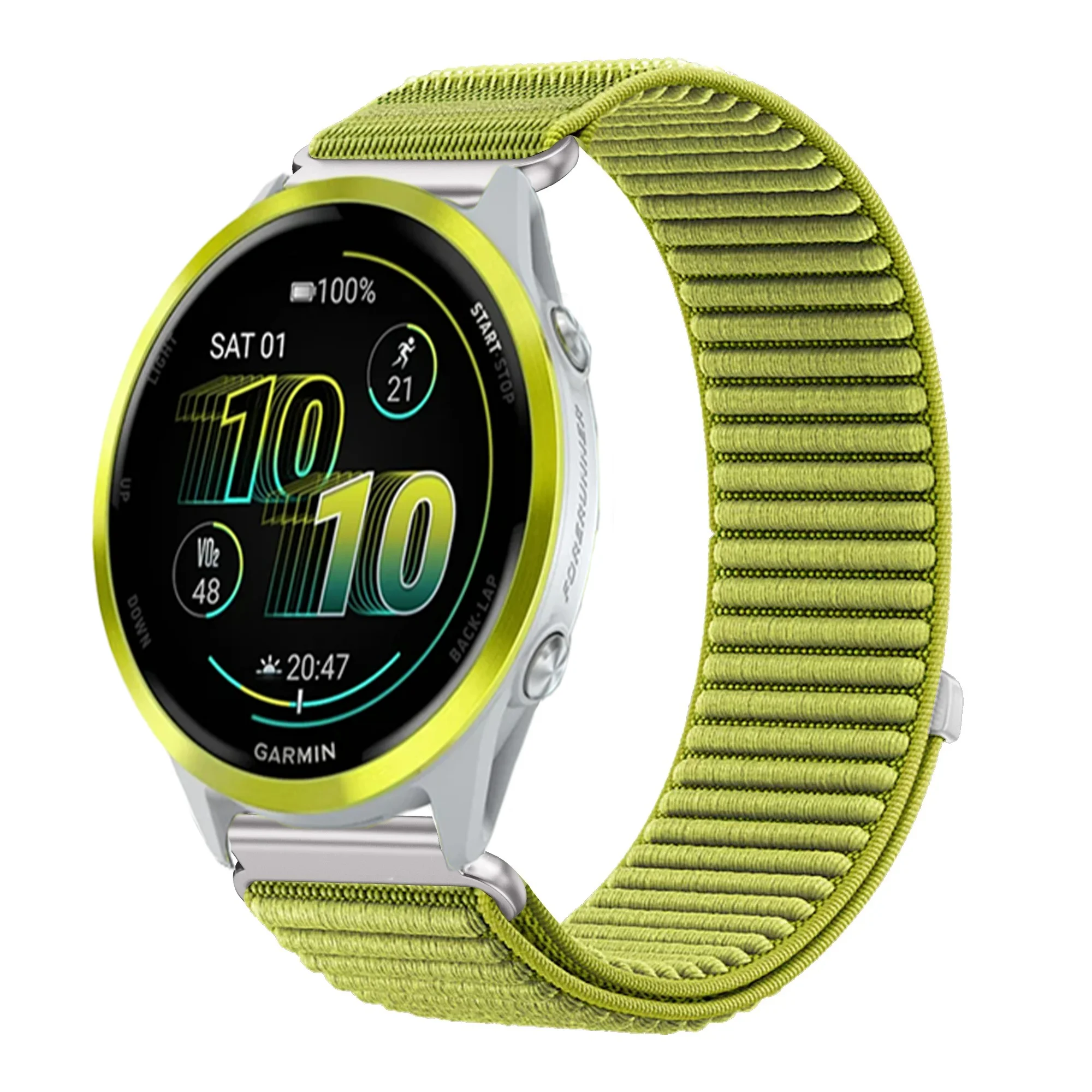 Wave Nylon Loop Strap, Adjustable Size, Durable Replacement Wristband